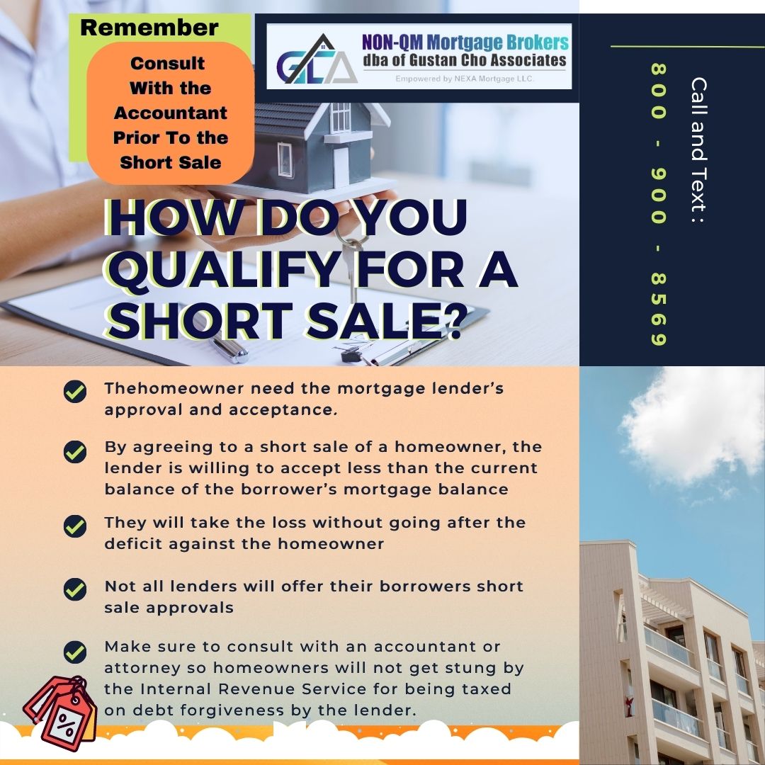 How Do You Qualify For A Short Sale